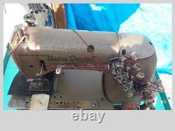 Industrial Sewing Machine Union Special 54-200 J-brown with rear puller