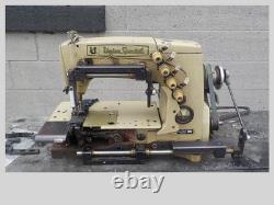 Industrial Sewing Machine Union Special 56-500 with ruffler, double needle chain