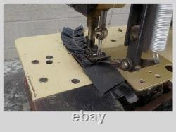 Industrial Sewing Machine Union Special 56-500 with ruffler, double needle chain