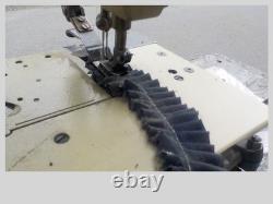 Industrial Sewing Machine Union Special 56-500 with ruffler, double needle chain