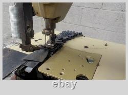 Industrial Sewing Machine Union Special 56-500 with ruffler, double needle chain