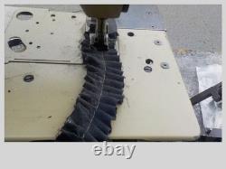 Industrial Sewing Machine Union Special 56-500 with ruffler, double needle chain