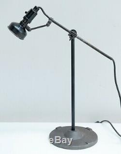 Industrial Singer Sewing Machine Shop vintage Task Lamp circa 1940's