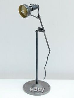 Industrial Singer Sewing Machine Shop vintage Task Lamp circa 1940's