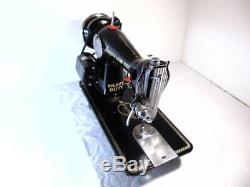 Industrial Strength HEAVY DUTY SEWING MACHINE 16 OZ LEATHER, BELTING ++ WOW