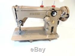 Industrial Strength HEAVY DUTY SINGER 306K SEWING MACHINE LEATHER, JEANS WOW WOW