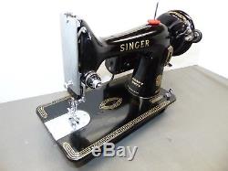Industrial Strength HEAVY DUTY SINGER 99K SEWING MACHINE 14-16 OZ LEATHER