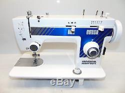 Industrial Strength HEAVY DUTY UNIVERSAL 607 HD SEWING MACHINE 10 OZ TOOLING