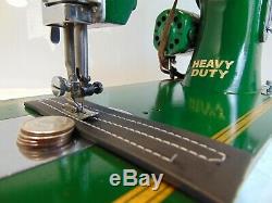Industrial Strength HEAVY DUTY sewing machine 14 OZ LEATHER WOW
