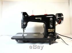 Industrial Strength Heavy Duty Necchi Sewing Machine, 16 Oz Leather Thick Jeans