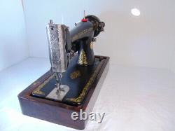 Industrial Strength Heavy Duty Singer 66k Sewing Machine, Double Belting Wow