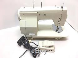 Industrial Strength Heavy Duty Vintage Morse Sewing Machine Sew Leather W Zigzag