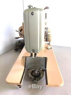 Industrial Strength Heavy Duty Vintage White 664 Sewing Machine -sew Leather+