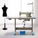 Industrial Strength Sewing Machine Heavy Duty Upholstery + Leather +Motor+Table