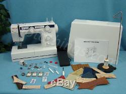 Industrial Strength Sewing Machine + Walking Foot Sews Upholstery & 1/4 Leather