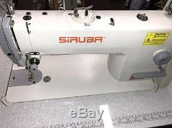Industrial sewing machine Siruba Single needle
