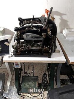 Industrial sewing machine lot