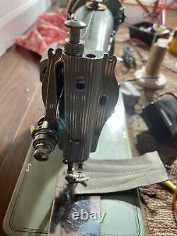 International Leather Canvas Sewing Machine. Refurbished. New Foot Pedal. MS5