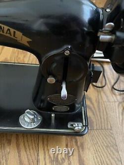 International Leather Canvas Sewing Machine. Totally Refurbished. New Motor. J13