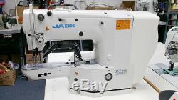 JACK JK-T1900-BLX Electronic Tacker and Box-X Sewing Machine, 40mm x 30mm Field