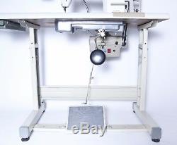 JUKI DDL-5550N Single Needle Industrial Machine + table, servo motor, led lamps