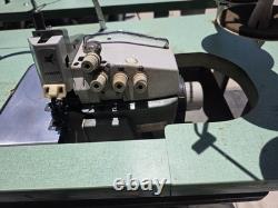 JUKI DDL-5550-6 INDUSTRIAL SEWING MACHINE M1598 & Pegasus OVERLOCK MACHINE