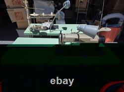 JUKI DDL-5550-6 INDUSTRIAL SEWING MACHINE M1598 & Pegasus OVERLOCK MACHINE