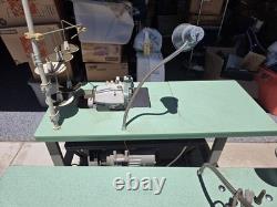 JUKI DDL-5550-6 INDUSTRIAL SEWING MACHINE M1598 & Pegasus OVERLOCK MACHINE