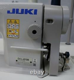 JUKI DDL-8700 Sewing Machine with Servo Motor, Stand & LED LAMP FREE SHIPPING