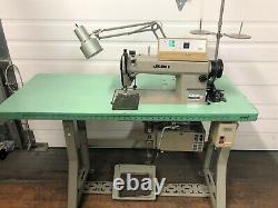 JUKI DDl-5550-6 SINGLE NEEDLE AUTO 220 VOLT SERVO INDUSTRIAL SEWING MACHINE