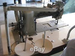 JUKI LH-527 Industrial Double needle Walking Foot Sewing Machine