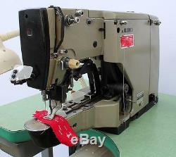 JUKI LK-982 Bar Tacker 28 Stitches 1/4-3/4 High Speed Industrial Sewing Machine