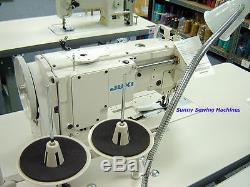JUKI LU-1508N Leather Walking Foot Sewing Machine Assembled with Servo Motor