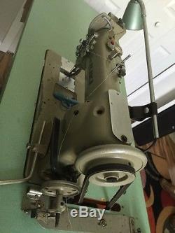 JUKI LU-562 Walking Foot Single Needle Feed Industrial Sewing Machine And Table
