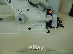 JUKI LZ-2286 Industrial Sewing Machine Single Needle 3 Stitch ZigZag Table/Motor
