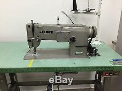 JUKI LZ-571 Industrial Zig-Zag Embroidery Sewing Machine Leather Works Great