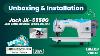 Jack Jk 5558 Edge Cutter Industrial Sewing Machine Unboxing U0026 Installation Video