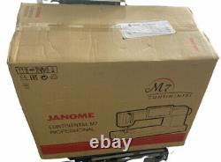 Janome Continental M7 Professional Quilting Machine. 110V /220V Fast shipping