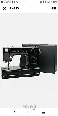 Janome HD1000 Black Edition Industrial Grade Sewing Machine with bonus pack