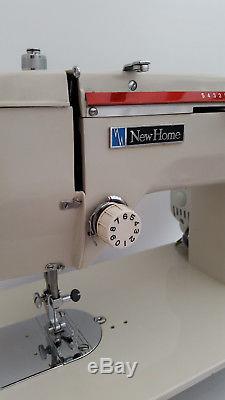 Janome (New Home) Heavy Duty Semi Industrial Sewing Machine + Extras
