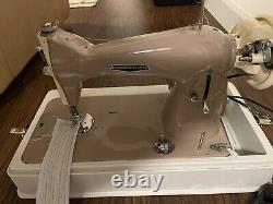 Japan Made Leather and Canvas Sewing Machine. Totally Refurbished. Unique. MSK