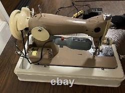 Japan Made Leather and Canvas Sewing Machine. Totally Refurbished. Unique. MSK
