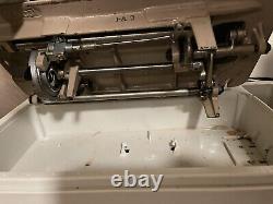 Japan Made Leather and Canvas Sewing Machine. Totally Refurbished. Unique. MSK