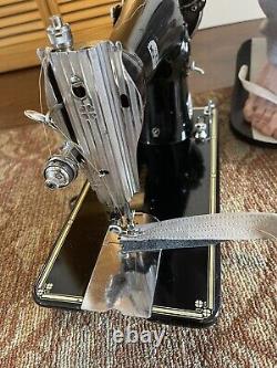 Japan Made Nice Leather and Canvas Sewing Machine. Totally Refurbished. MS6