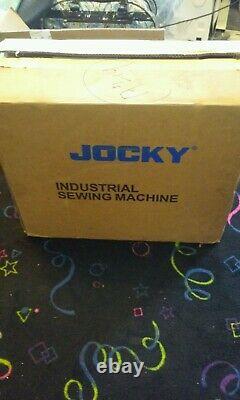 Jocky 820 New Two-needle Roller Feed 110 Volt Servo Industrial Sewing Machine