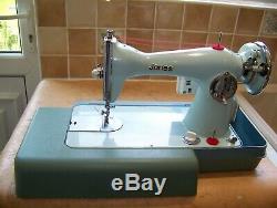 Jones Brother Drop Feed S/stitch Semi Industrial Sewing Machine, Expert Serviced
