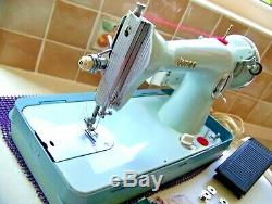 Jones Brother Drop Feed S/stitch Semi Industrial Sewing Machine, Expert Serviced