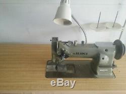 Juki 562 Walking foot industrial sewing machine complete with table and stand