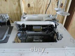 Juki 6321007400 DDL-5550N-7 Industrial Sewing Machine Table and Servo Motor Mode