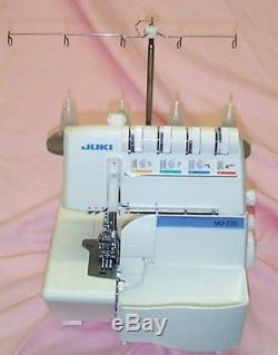 Juki 735 Serger Sewing Machine 2/3/4/5 Thread Plus Coverhem + Bonus New